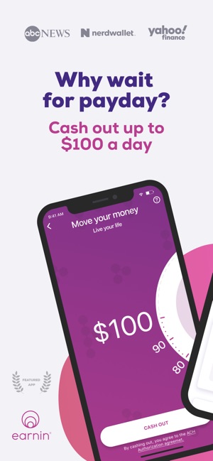 Earnin Get 100 Save Win En App Store