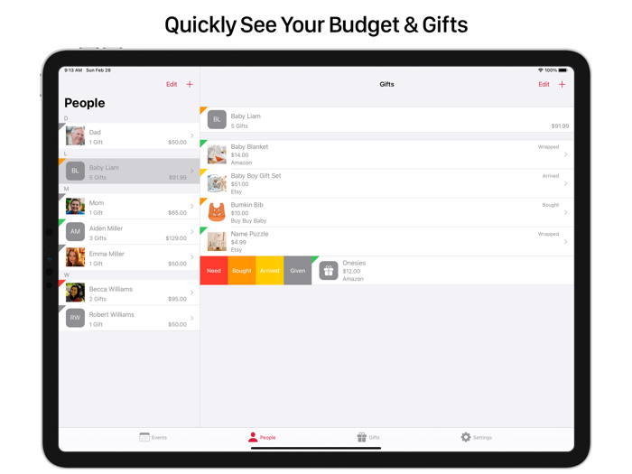 Go Gift - Gift List Manager