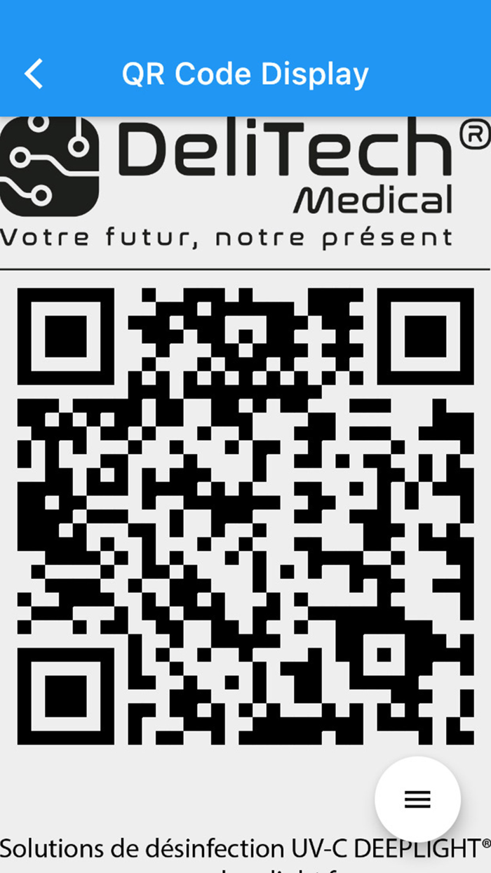 QR CODE UVC
