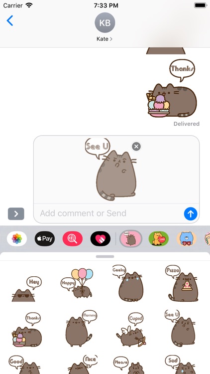 Cat Kun Stickers for iMessage