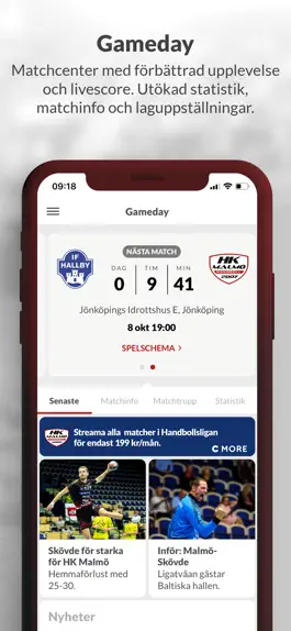 Game screenshot HK Malmö - Gameday hack