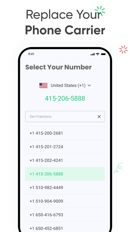 2nd Line US Number & eSim Data screenshot-4