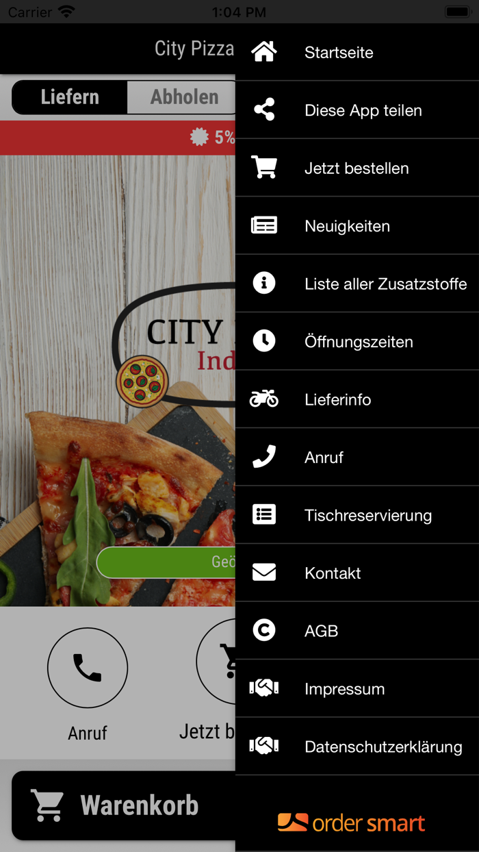 City Pizza Indianking