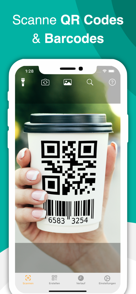 Barcode & QR Code Scanner screenshot 1