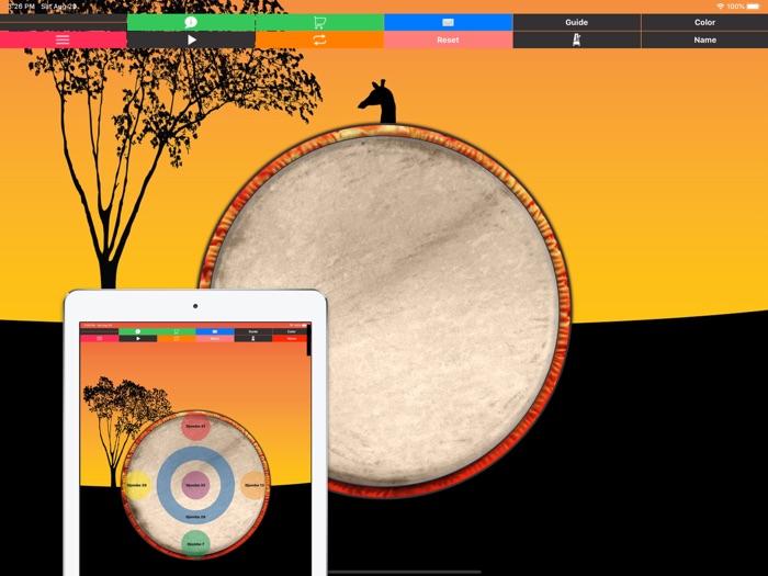 Djembe  - Drum Percussion Pad