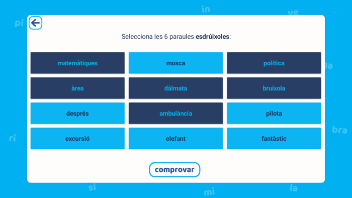 Juga amb les síl·labes