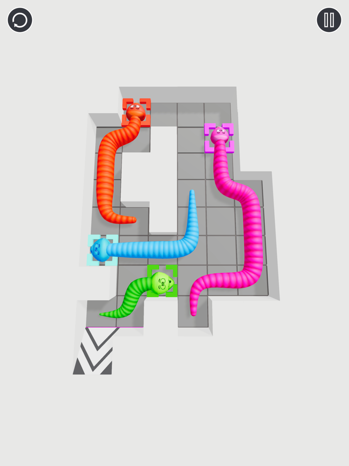 Snake Sort Puzzle -Dodge Run Z