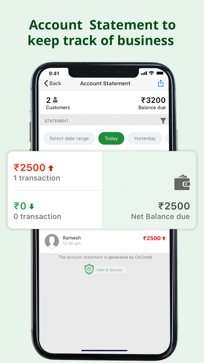 OkCredit - Udhar Bahi Khata