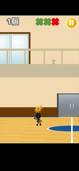 Game screenshot 棒人間がバトミントン apk