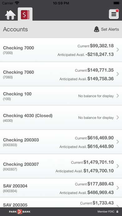 How to cancel & delete Park Bank Business Banking from iphone & ipad 4