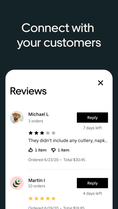 Uber Eats Manager screenshot1