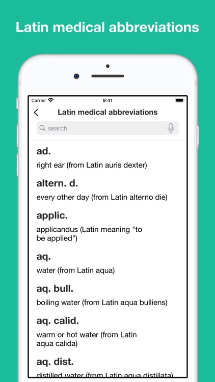 Medical Abbreviation Flashcard screenshot-3