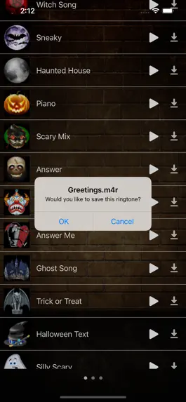 Game screenshot Scary Halloween Ringtones + hack