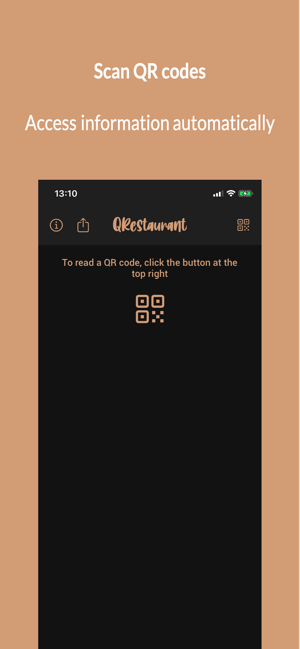 QRestaurant - QR Reader