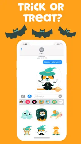 Game screenshot Tropicoji Halloween Stickers hack