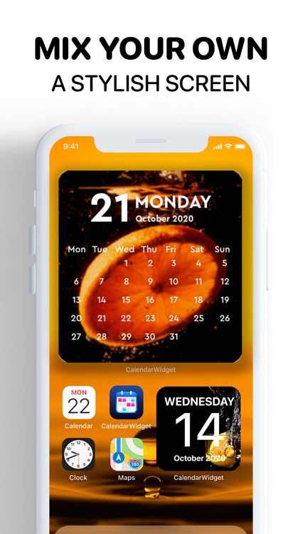 Calendar Widget for iPhone screenshot-6