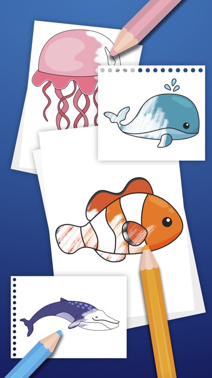 Download Sea Animal Coloring Book Game By Landay Apps