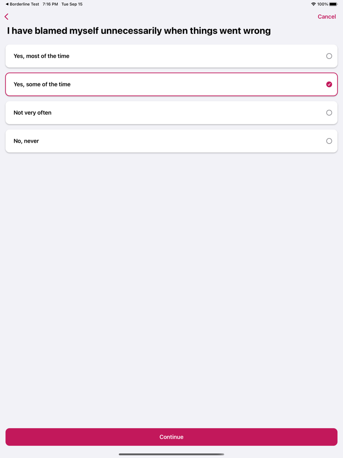 Postpartum Depression Test