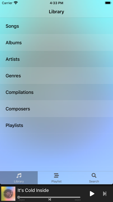 Roadtrip Music PlayerScreenshot von 1