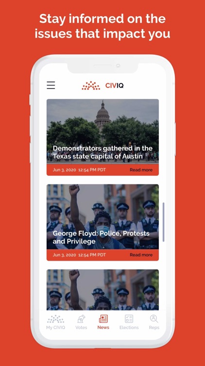 Civiq - Mobile Democracy screenshot-3
