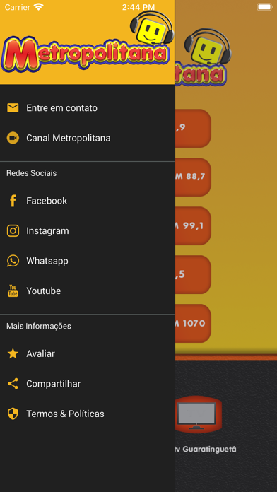 Rede Metropolitana. screenshot 2