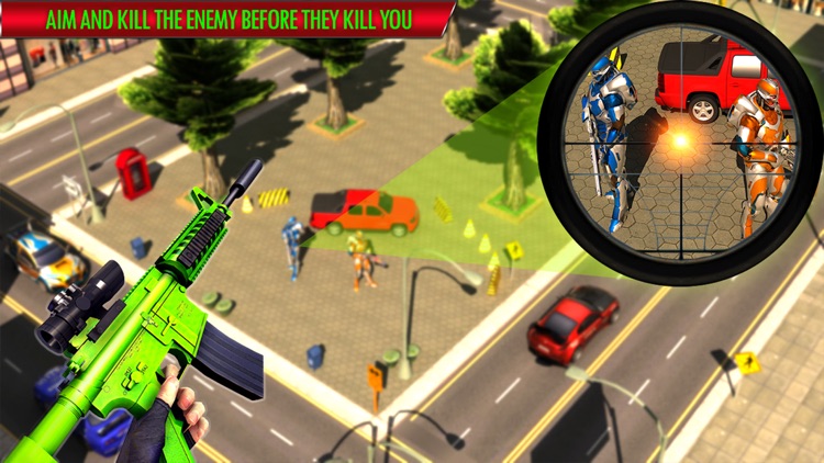 Robot Shooter Fps Gunfire War