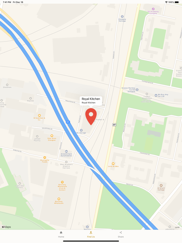 Royal Kitchen Glasgow