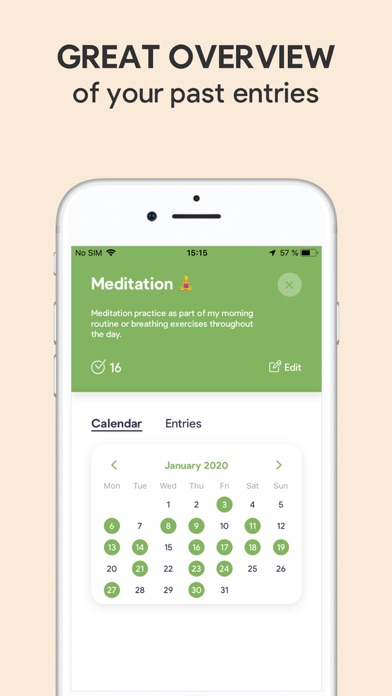 Sparkle: Self-Care Checklist screenshot 4