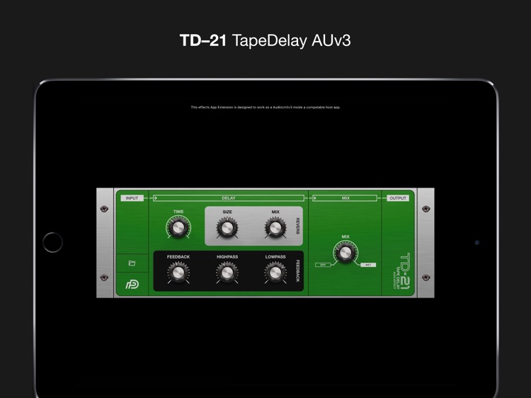 TD-21 Tape Delay