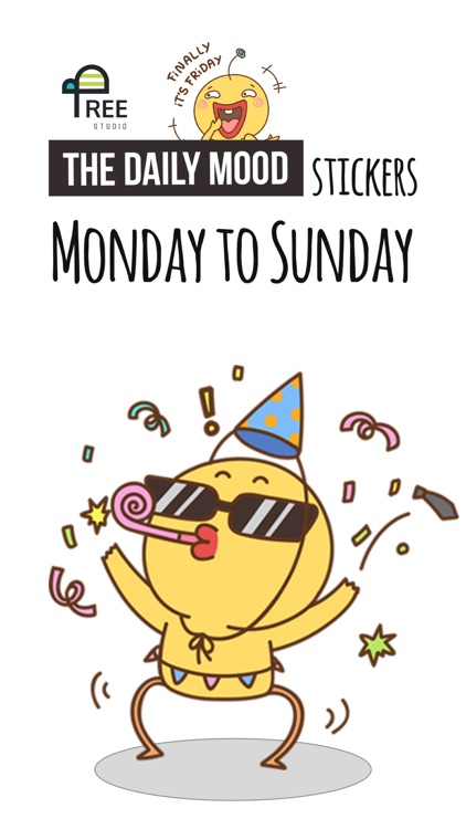 Monday to Sunday Stickers