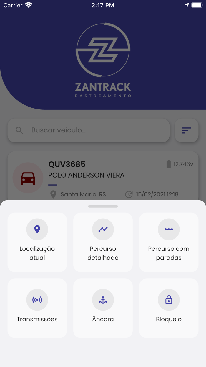 Zantrack Rastreamento