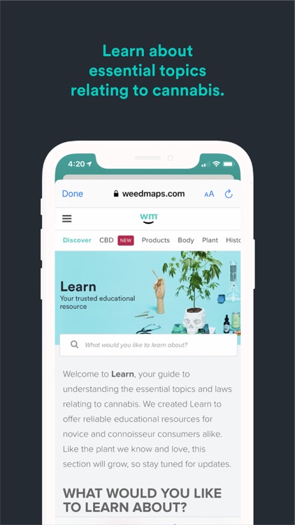 Weedmaps: Cannabis, Weed & CBD screenshot-7
