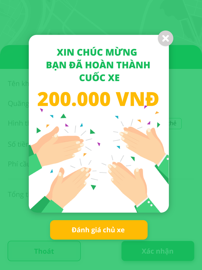 ViSafe - Ứng dụng nhận cuốc xe