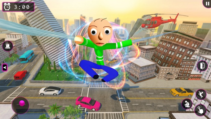 Baldi Stickman City Hero
