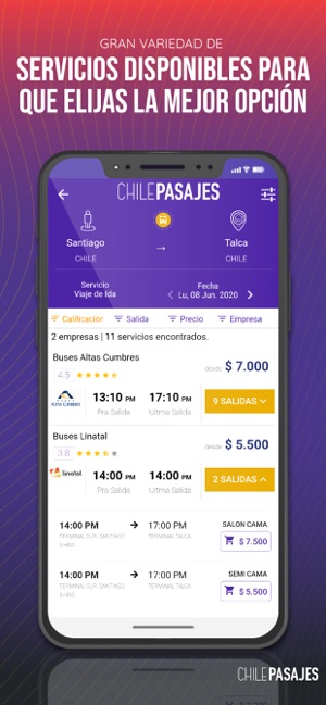 ChilePasajes(圖2)-速報App