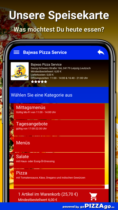 Bajwas Pizza Leipzig Leutzsch screenshot 4