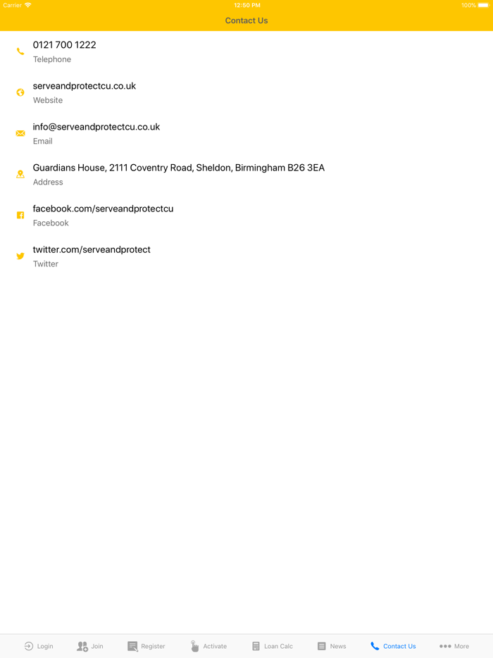 Serve and Protect CU