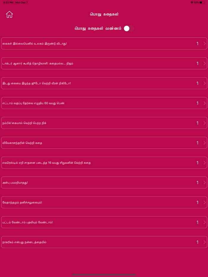 Tamil Story Libraries