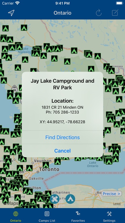 Ontario – Camping & RV spots screenshot-4