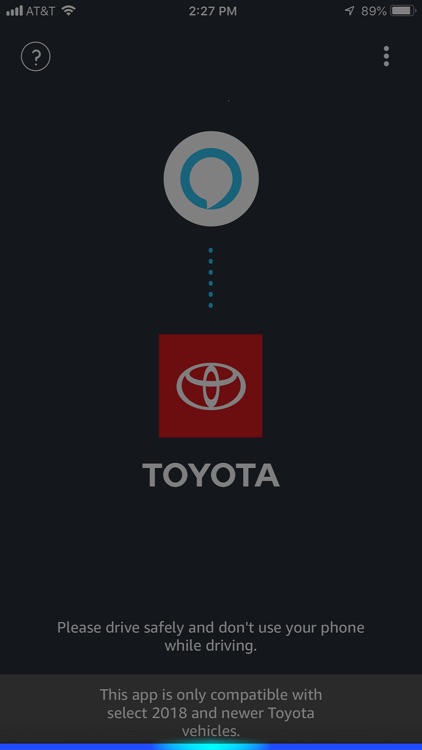 Toyota+Alexa screenshot-3