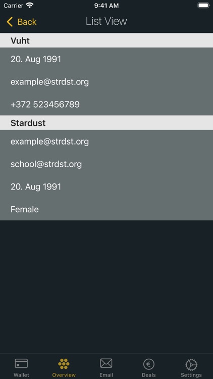 Stardust Network screenshot-3