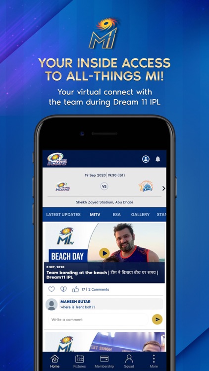 Mumbai Indians Official App screenshot-5