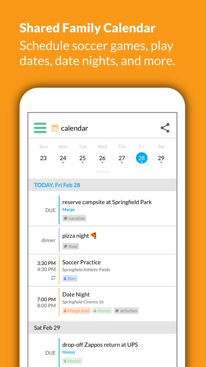 Kukini - Family Organizer