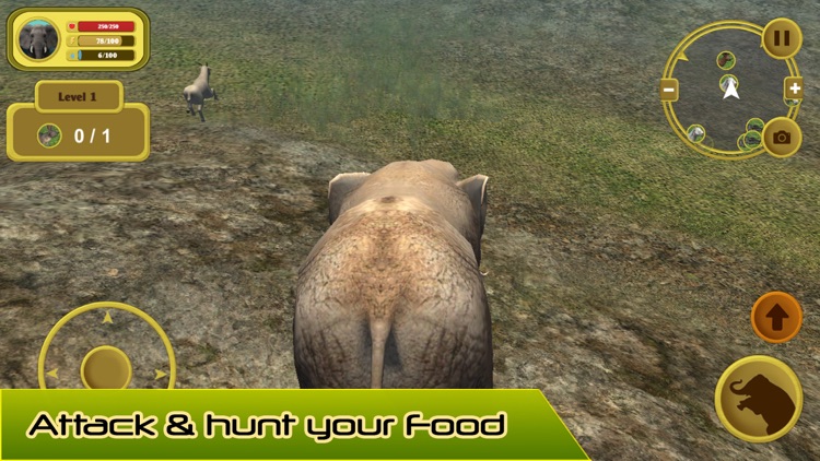 Wild Elephant Simulator 3D screenshot-4