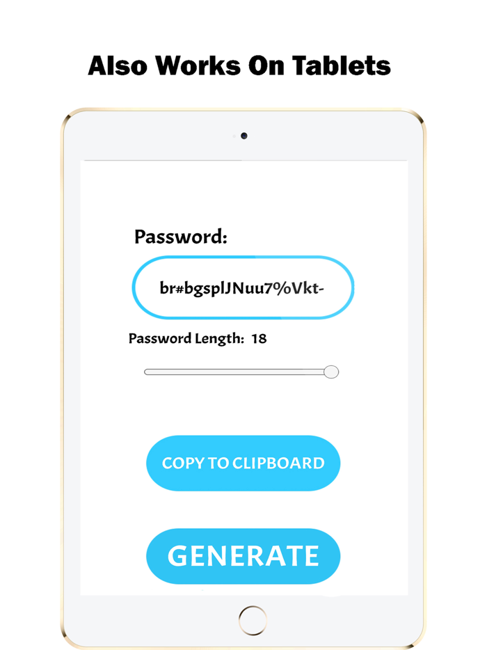 Fast  Easy Password Generator