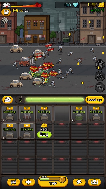 大战僵尸路 Zombie Road Idle screenshot-3