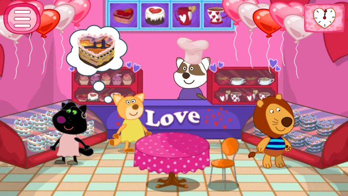 Cafe for animals. Cooking game