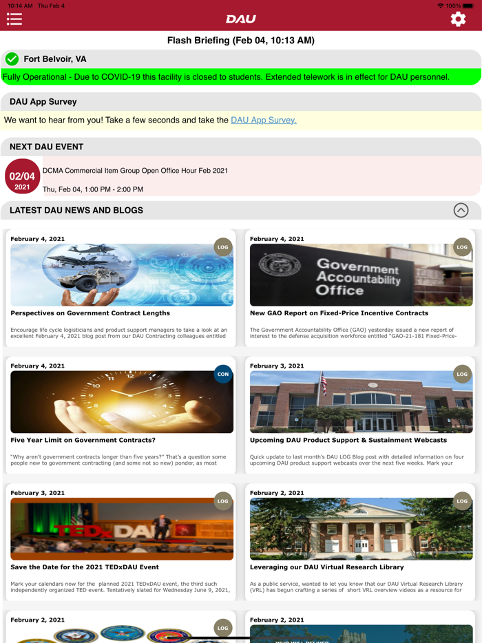 DAU - Defense Acquisition