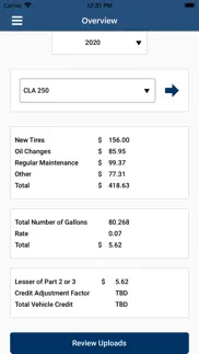 sc gas tax credit app iphone screenshot 3