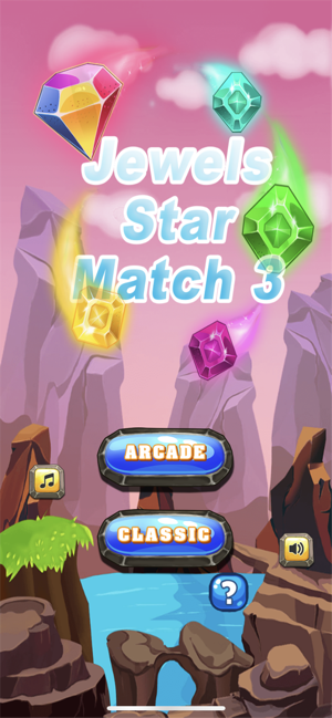 Jewels Star Match 3 Arcade(圖1)-速報App